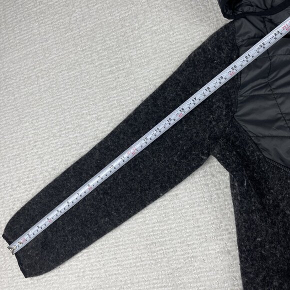 Outdoor Research Women's M Vashon Hybrid Full-Zip Jacket Black Wool Blend - Picture 14 of 16